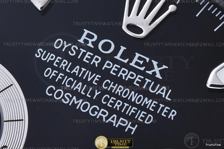 0806 Compact ROLDYT0441B – Daytona 116520 904L SS SS Blk Stk QF SH 955